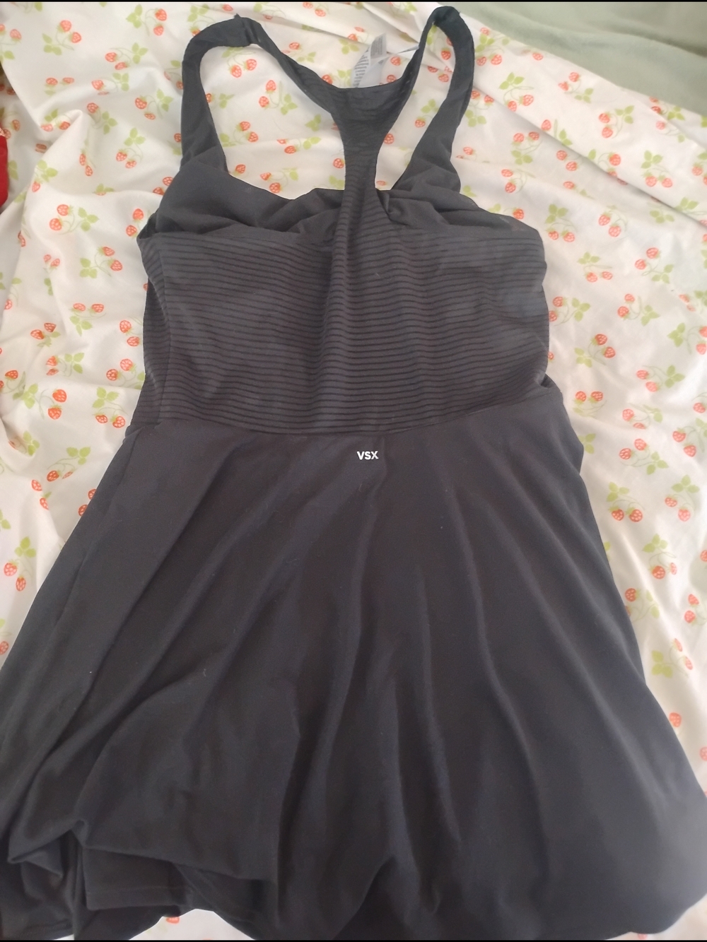 Black Racerback Skater Dress - Picture 3 of 3